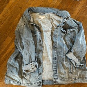 Carly Jean 1X denim jacket